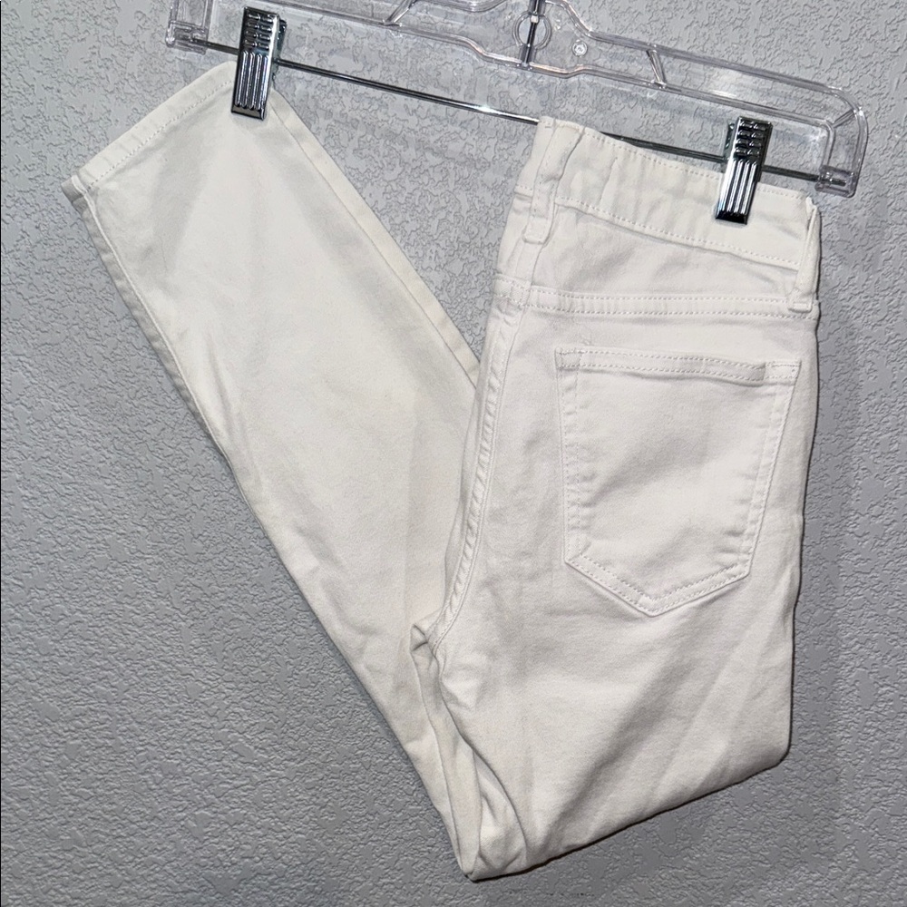 GAP‎ Off-White Denim Leggings